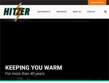 Tablet Screenshot of hitzer.com